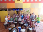 Příběh o bubnu - bubnování ve školce